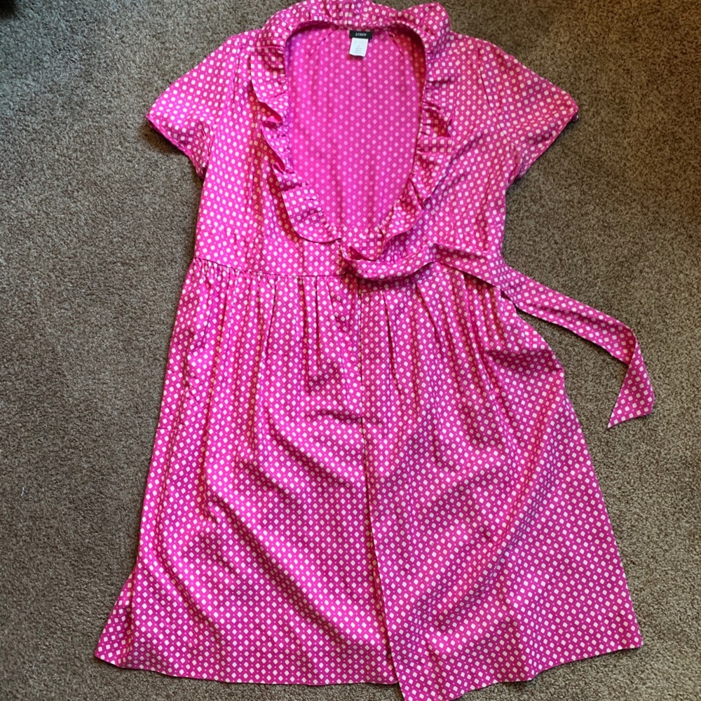 J. Crew Polkadot Dress